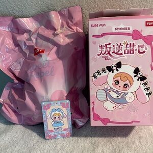 Sweet Rebel Cinderella Lamb in blue dress and shoes.